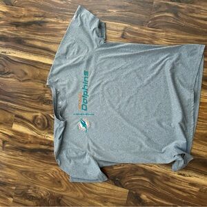 Gray Miami Dolphins Men's Shirt